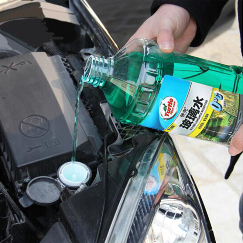 龟牌（Turtle Wax）玻璃水0℃ 2L*6瓶去油膜玻璃清洁剂汽车用品去污剂清洗剂雨刷精